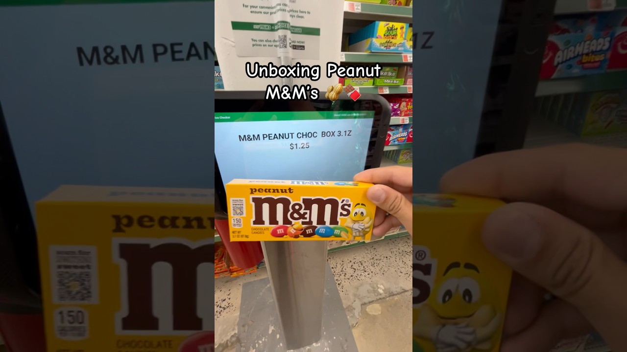 Unboxing Peanut M&M&rsquo;s 🥜🍫