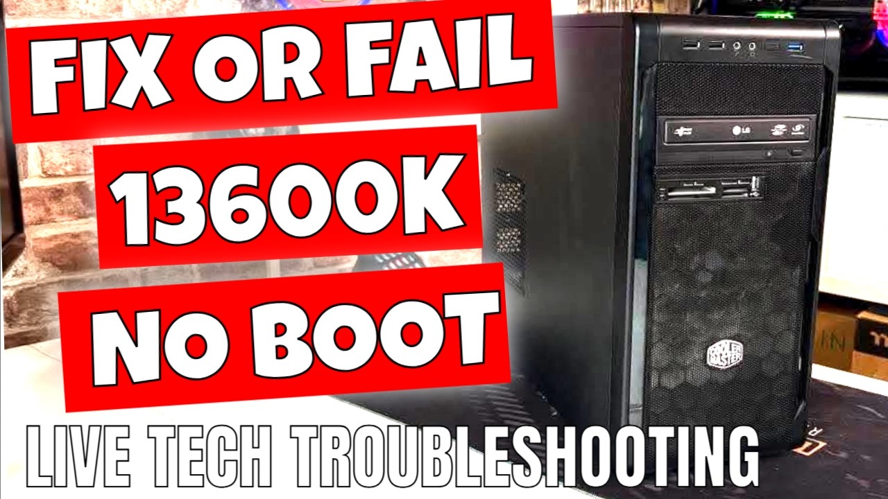 FIX OR FAIL 13600K NO BOOT  - Discussion & LIVE Chat