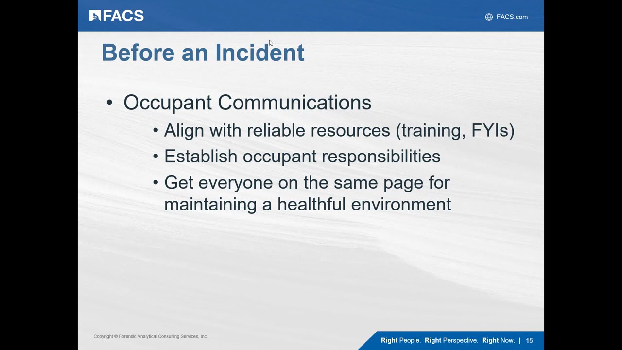 Lessons Learned: Tips for Making Your Mold & Moisture Response More Sound and Defensible