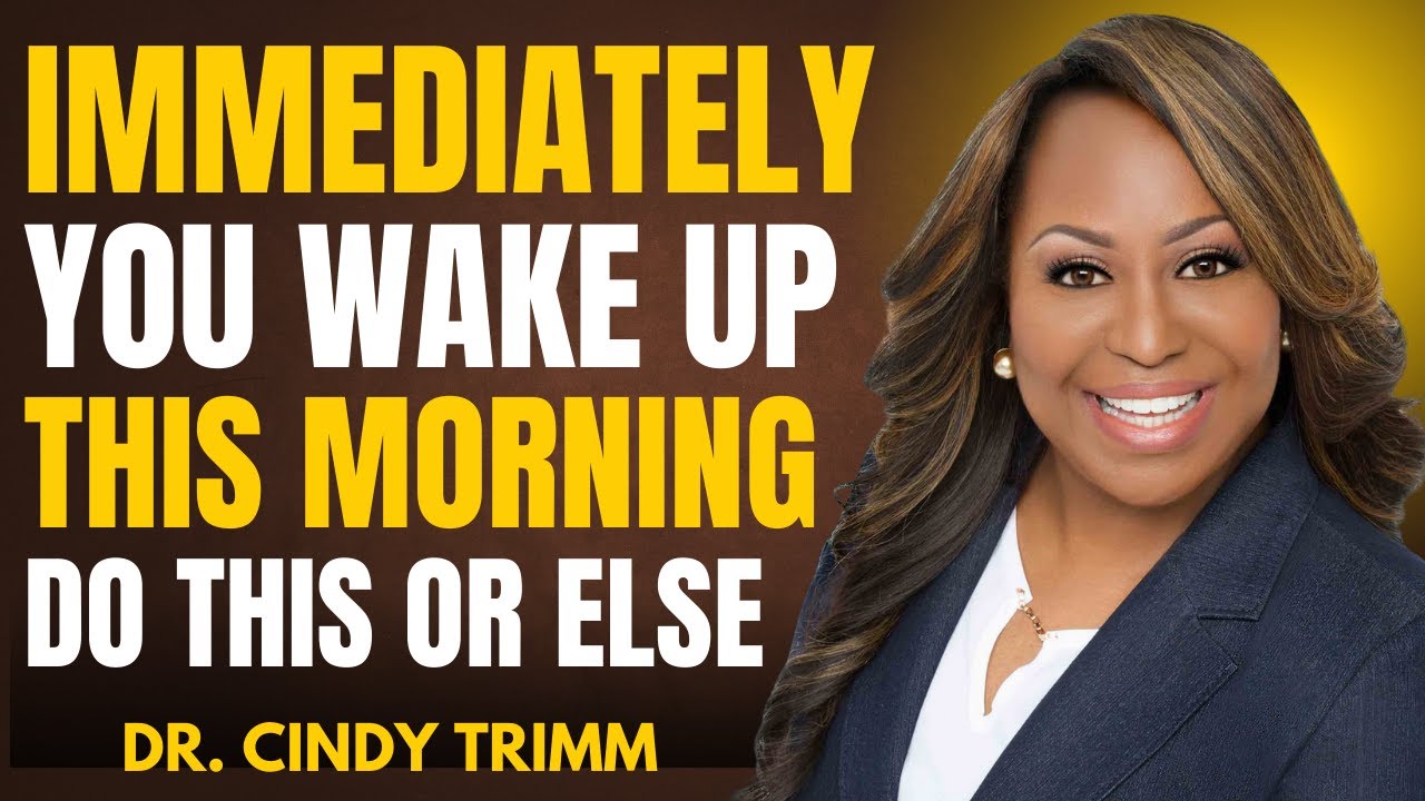 IMMEDIATELY When You Wake Up, Say This Prayer to Command the New Day | Dr. Cindy Trimm
