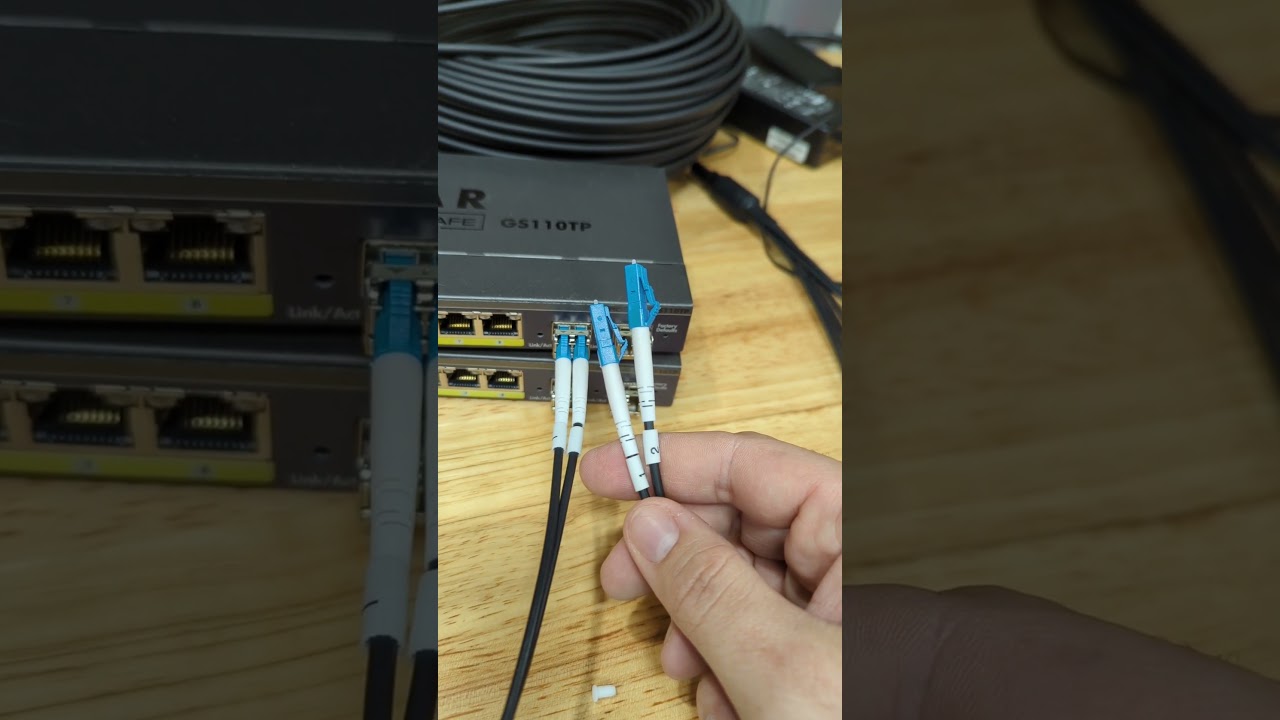 Prova la fibra prima di usarla!
