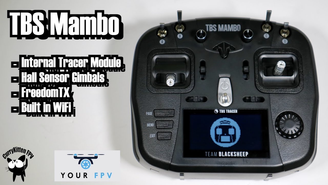 TBS Mambo review.  Part 1: Radio setup and features