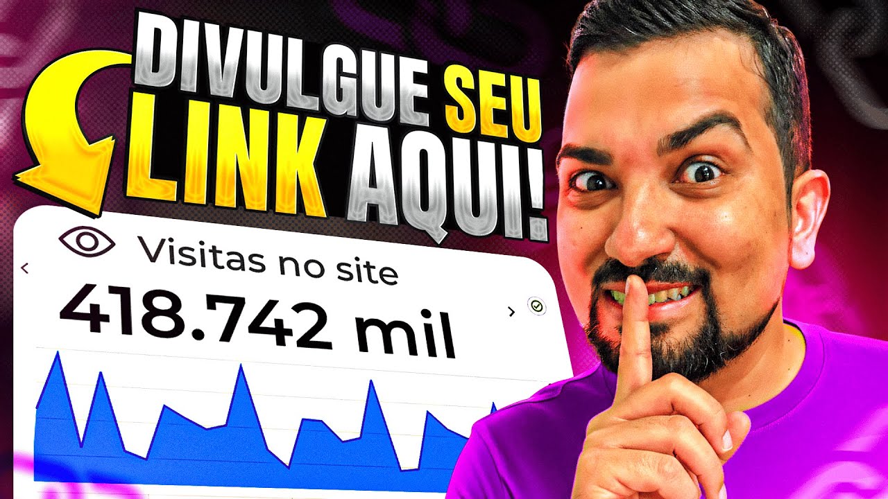 DIVULGUE PARA 418 MIL PESSOAS SEU LINK DE AFILIADO (HOTMART, KIWIFY, SHOPEE e MERCADO LIVRE)