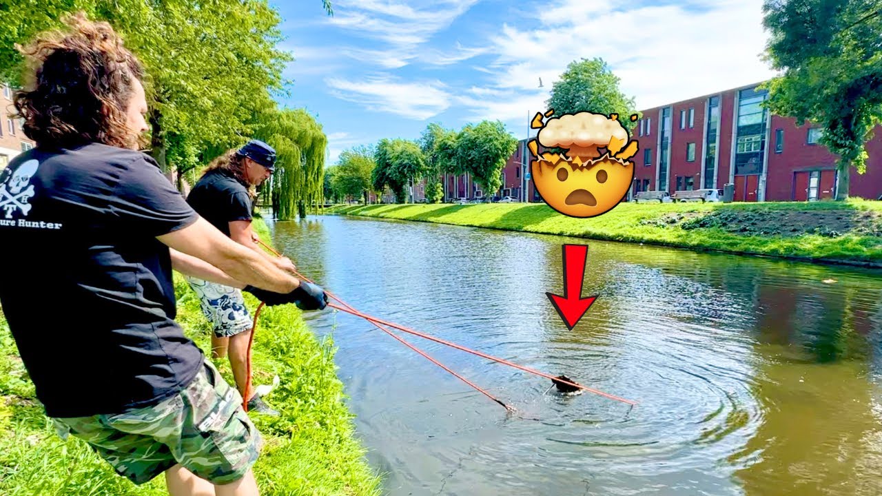 ¡Pesca Magnética con mi Nuevo Imán! Buscando Tesoros en Róterdam