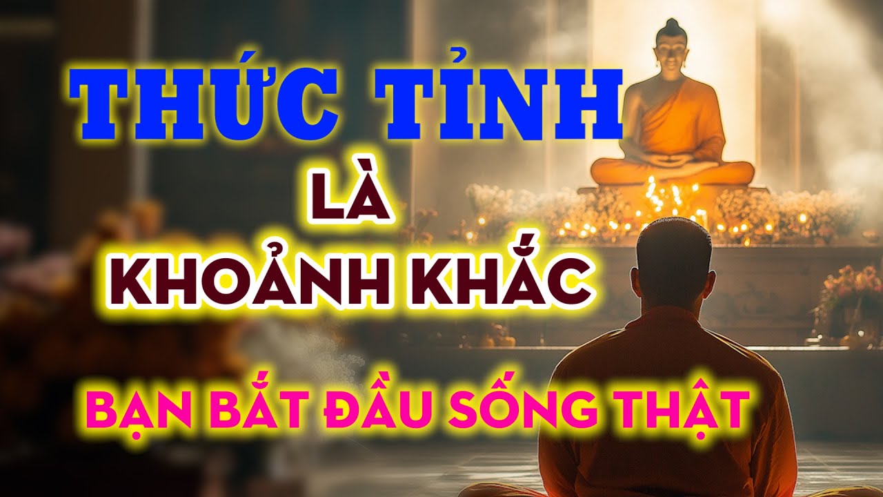 THỨC TỈNH LÀ KHOẢNH KHẮC BẠN BẮT ĐẦU SỐNG THẬT | Nghe để bình an cuộc sống.