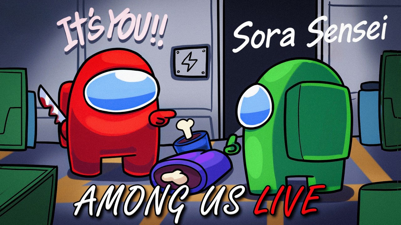 🔴 Among Us Live Stream | PLAYING WITH VIEWERS! (JOIN NOW) |  #amongus #sorasensei #sora_sensei