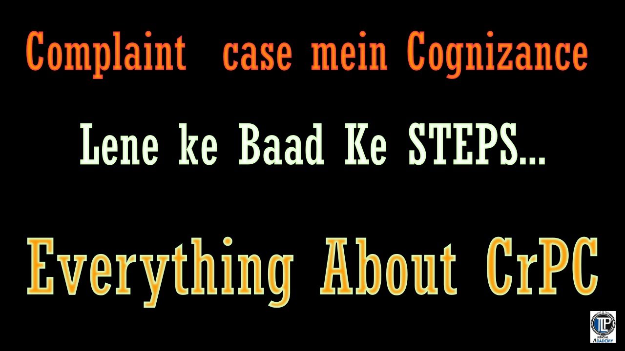 #32 Bihar Judicial Services |  Steps after taking Cognizance on complaint by Magistrate...
