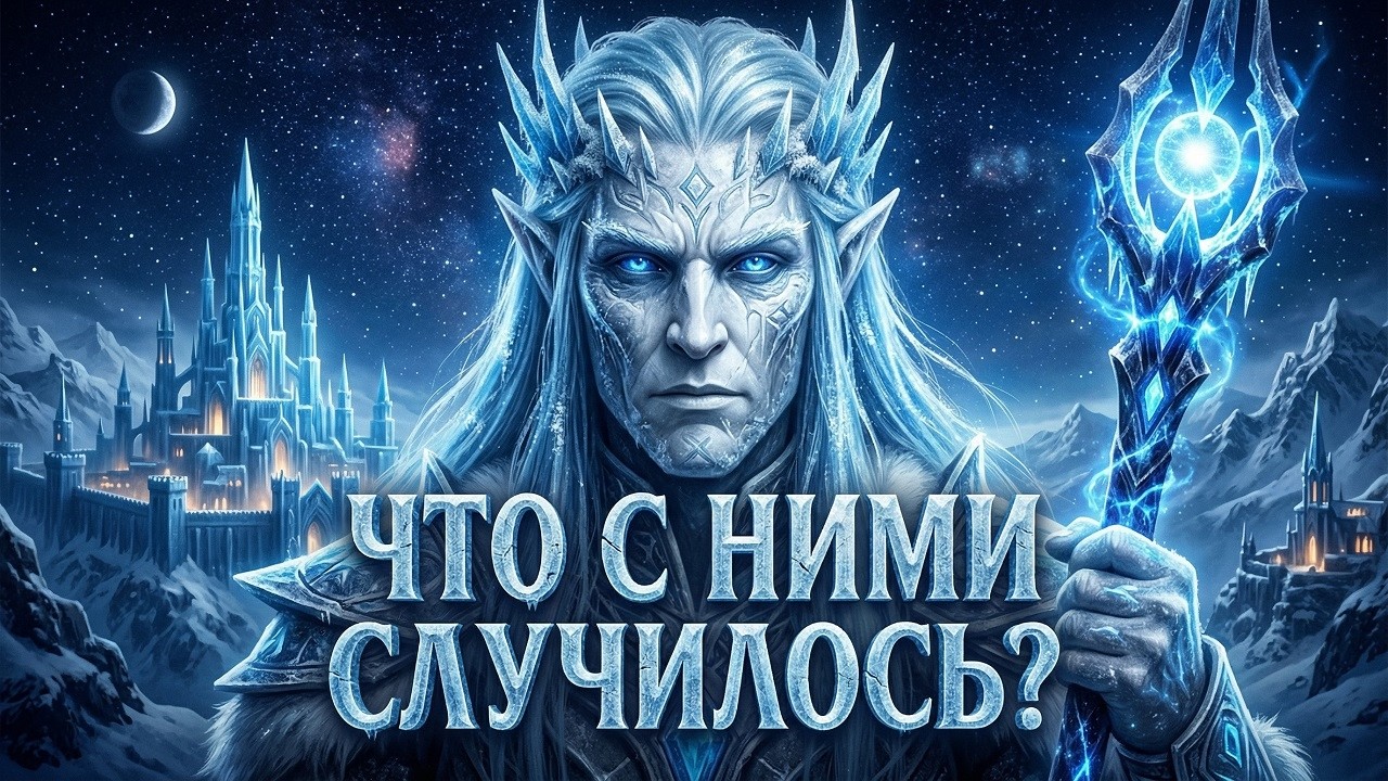 Снежные Эльфы — Падение Древней Расы | Epic Skyrim Music
