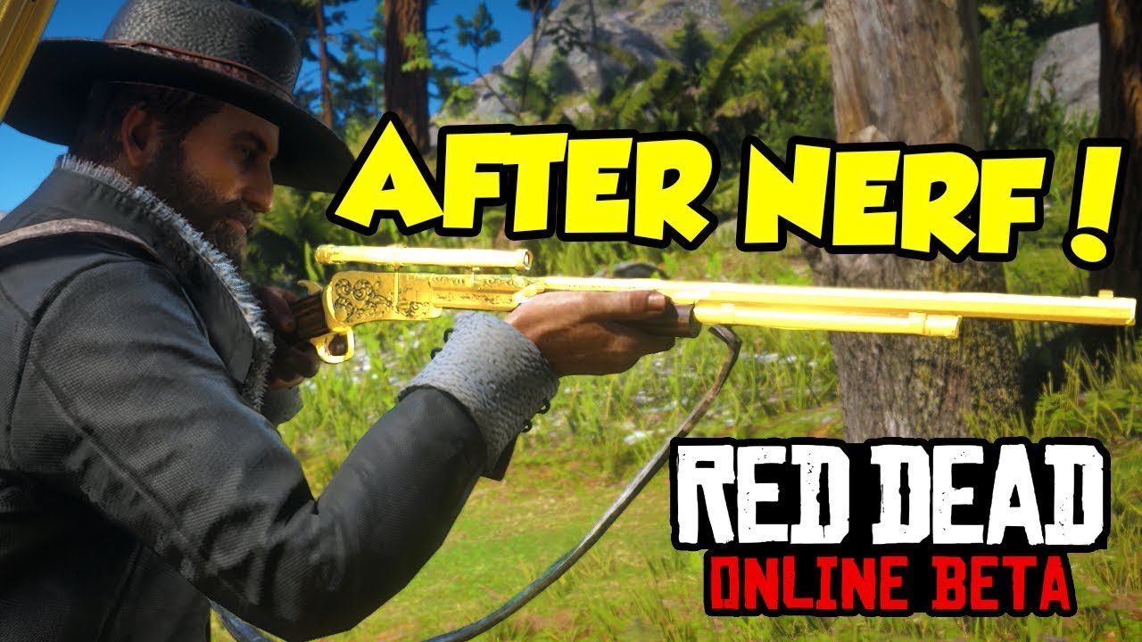 The Varmint Rifle Nerf 62 DAYS LATER in Red Dead Online... (RDR2 Online Best Weapon)