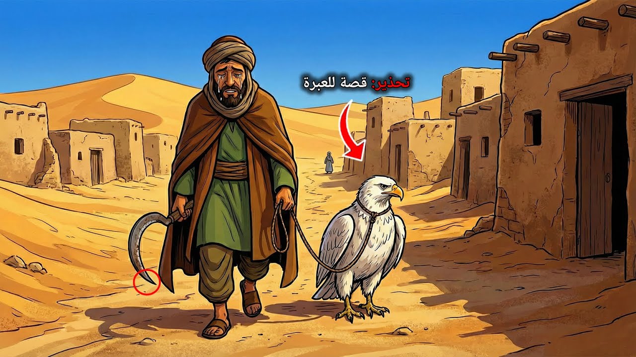 قصة الشاب الفقير الذي دخل السوق ليبيع نسره الوحيدة فوجد كنزًا لا يُقدّر بثمن... حكاية رائعة