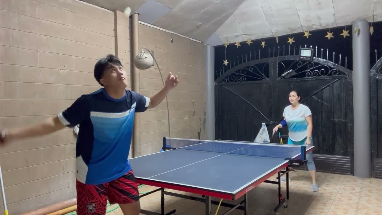 PINGKLE club pingpong match. VAN vs ESP. Winner: ESP! 