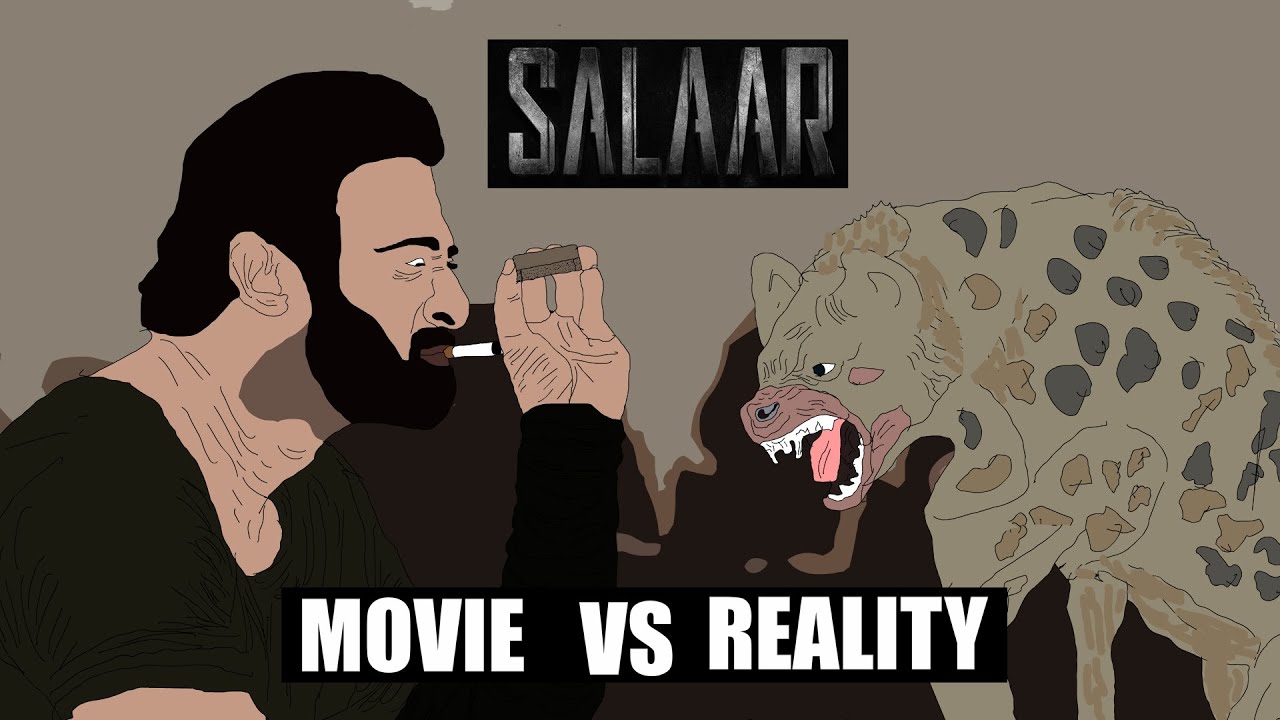 Salaar animation | Movie vs reality 2d animation | Prabhas | Prashanth Neel | Prithviraj | Shruthi
