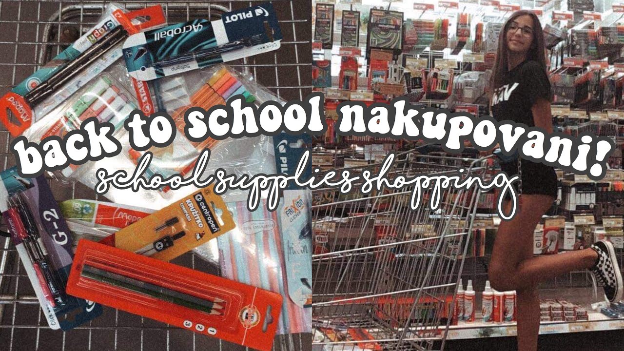 BACK TO SCHOOL 2020 CZ - nákupy školních pomůcek // juliet deer