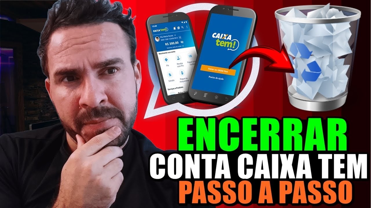 Como EXCLUIR CONTA do CAIXA TEM? Aprenda PASSO A PASSO!
