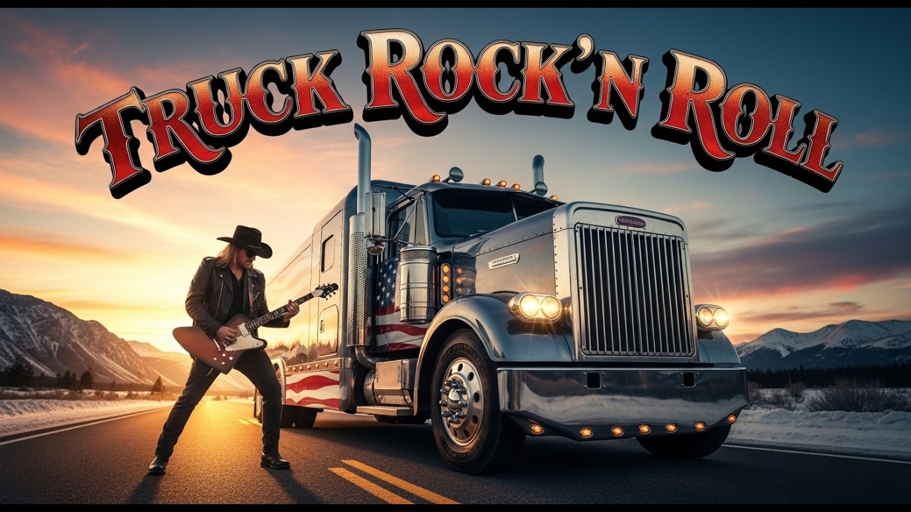Truck Rock N Roll Playlist | Classic American Rock for Long Highway Drives