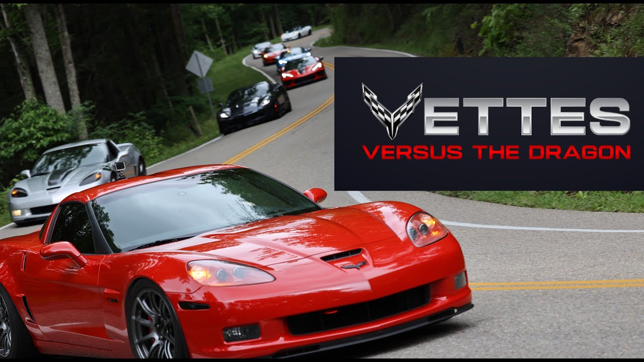 Vettes versus the Dragon 2024  : CORVETTES TAKEOVER TAIL OF THE DRAGON