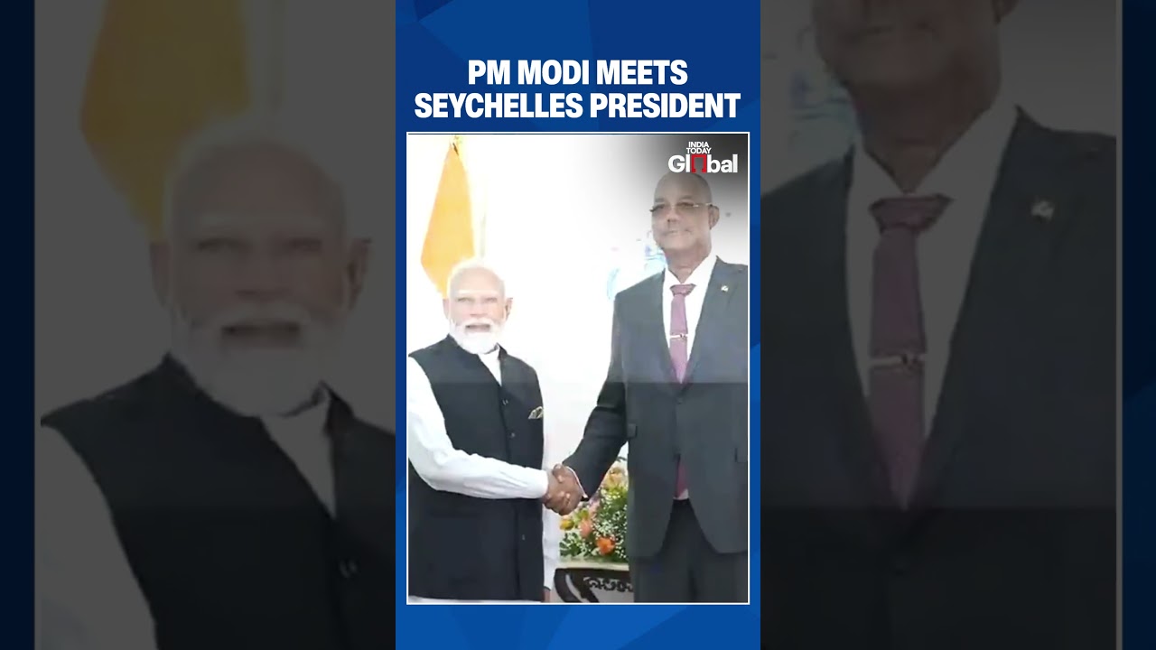 PM Modi Holds Bilateral Talks With Seychelles President Patrick Herminie to Boost Strategic Ties