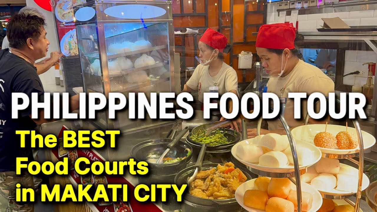 Makati City’s BEST FOOD COURTS & SUPERMARKET at Ayala Center! Philippines Food Tour