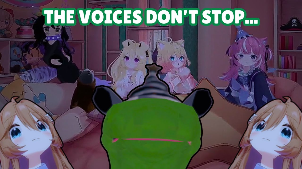 Vedal Gets Bullied by the Girls at the Sleepover