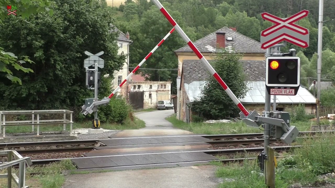 Železniční přejezd Březová nad Svitavou #2 [P6825] - 27.7.2023 / Czech railroad crossing