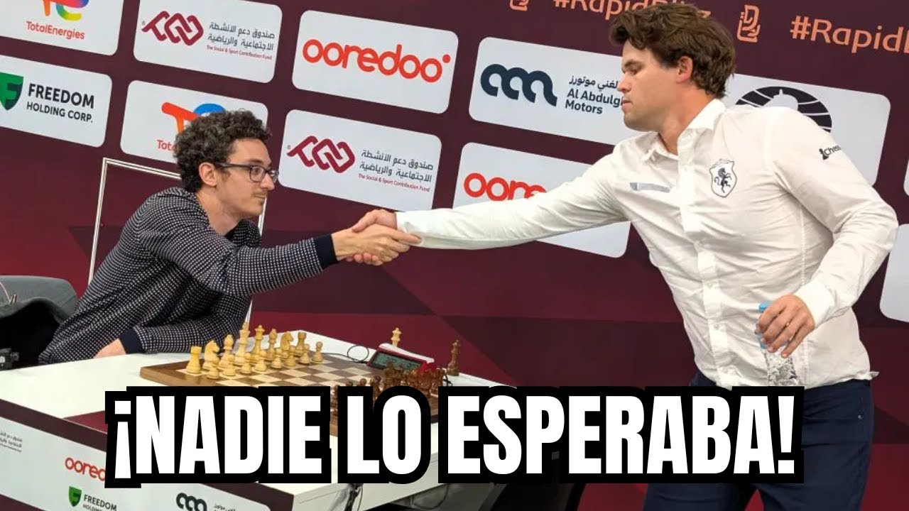 ¡SORPRESA DESDE LA APERTURA! 🤔: Caruana vs Carlsen (Mundial Blitz 2025)