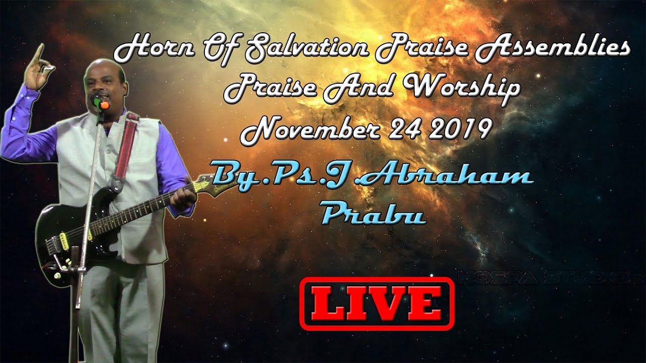 Sunday Service||Worship||24-11-2019||LIVE||By.Ps.Abraham Prabu||HOSP Assemblies