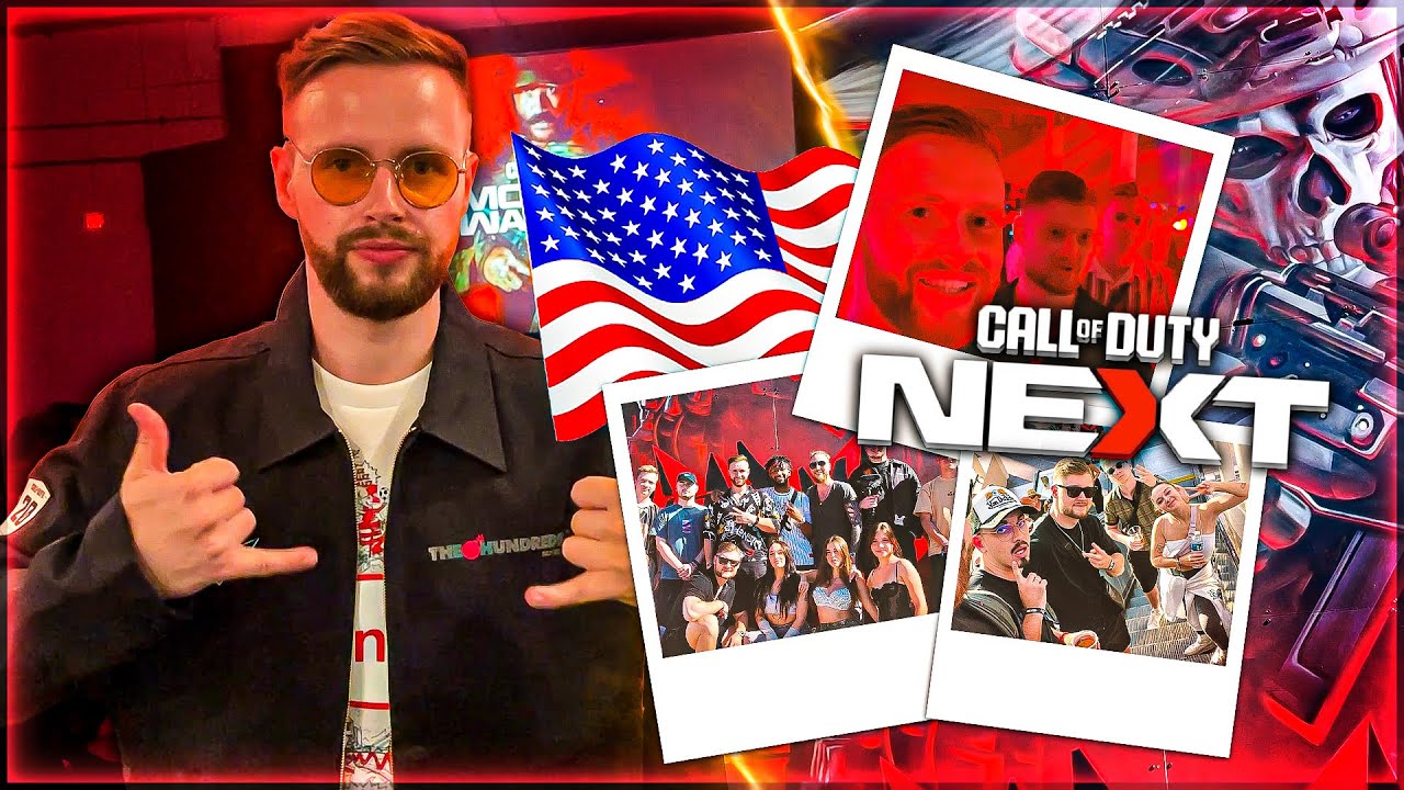 AUF DEM CALL OF DUTY NEXT EVENT (mit den GRÖSSTEN Creatorn DER WELT) | WARZONE DEUTSCHLAND in LA ☀️