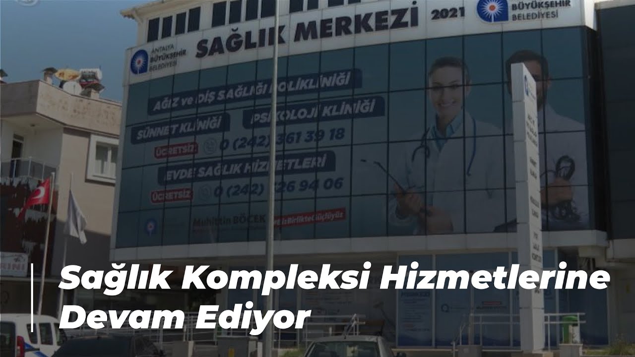 Sağlık Kompleksi Hizmetlerine Devam Ediyor
