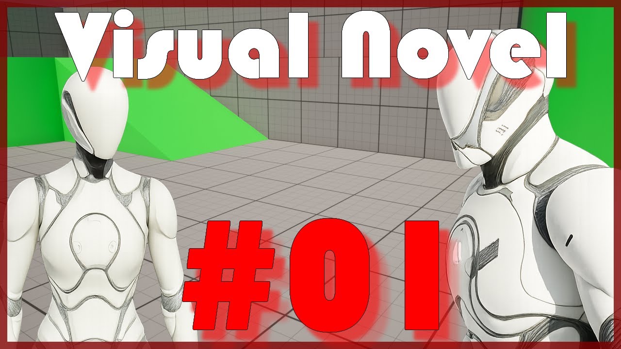 UE5 : Création d'un Visual Novel 1/?? Début du Projet.