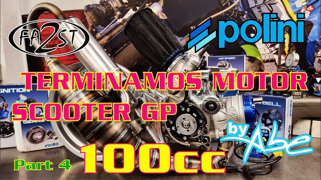 Preparación Motor SCOOTER GP100cc Parte 4