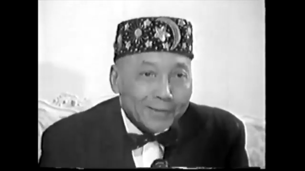 The Most Honorable Elijah Muhammad 1964 Interview Buzz Anderson