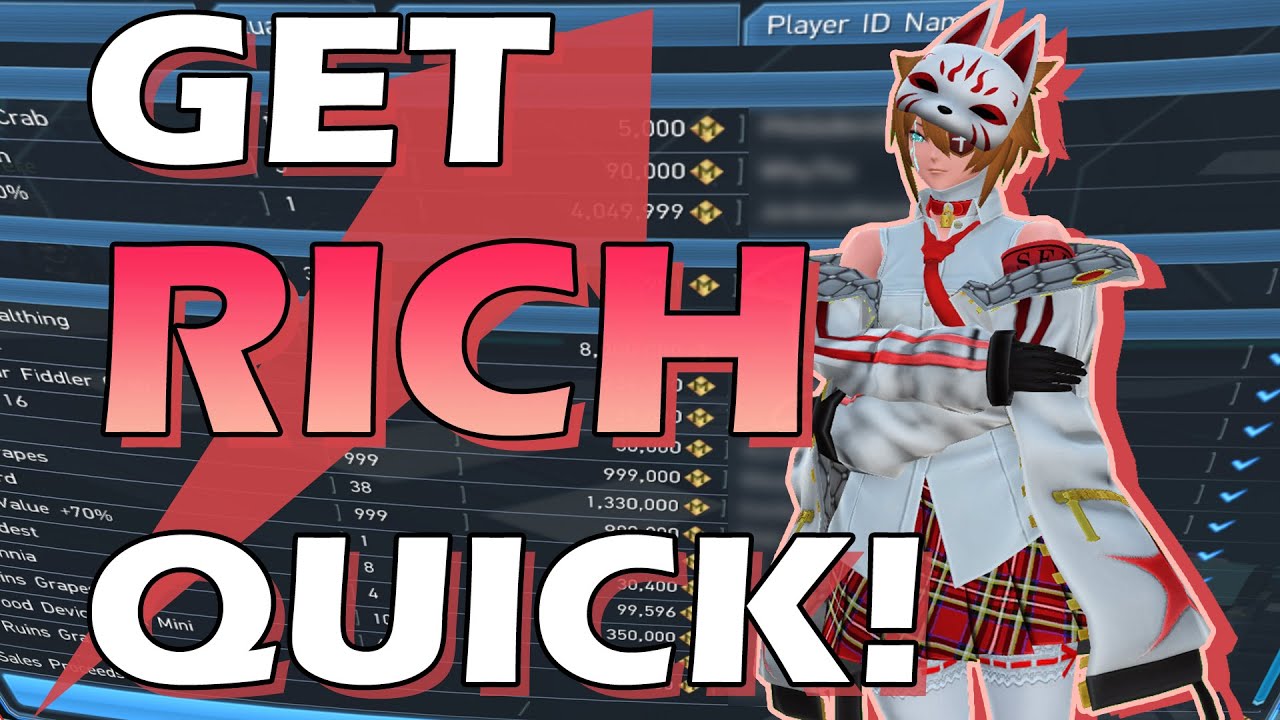 PSO2 Meseta Guide 2021 (Consistent Methods, Get Rich Quick, F2P) | PSO2 Beginner Guide Series