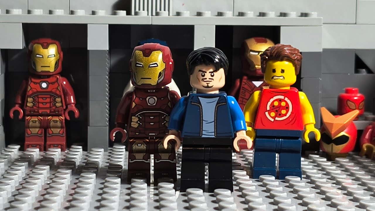 LEGO iron Man stop motion