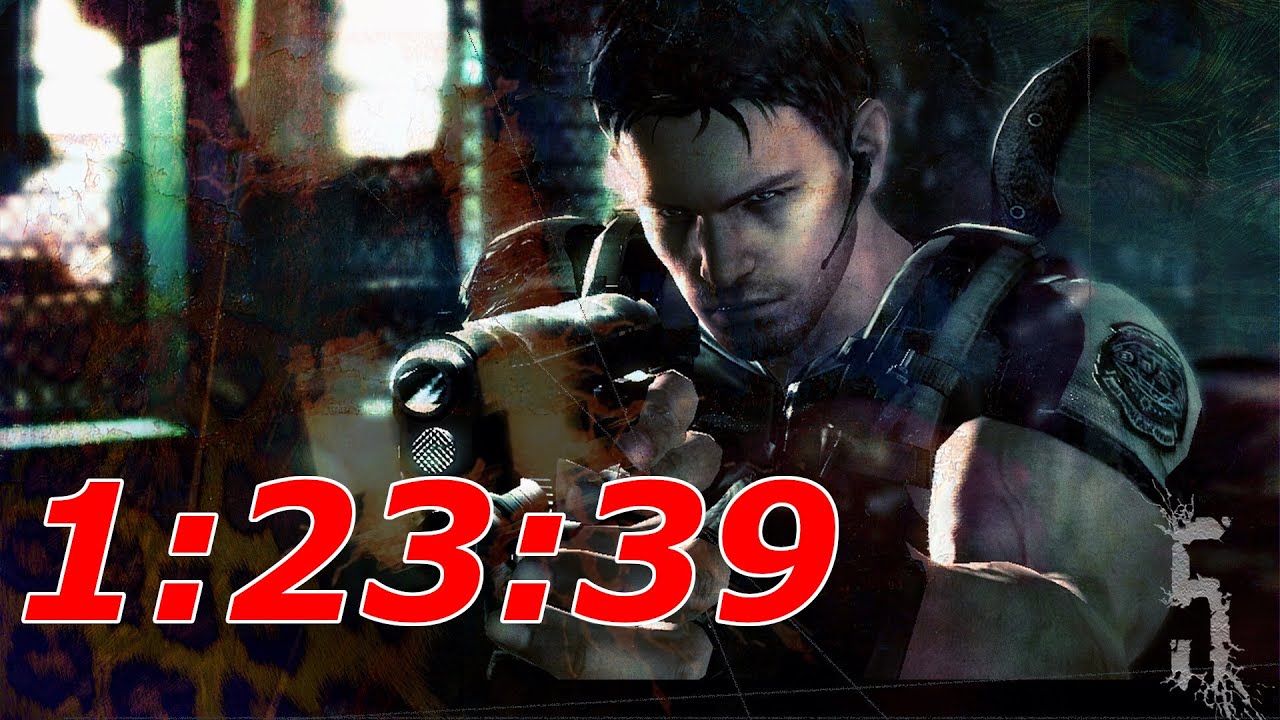 【バイオ5】NG+Any% Solo タイムアタック 1:23:39【世界記録 2017/12/08】