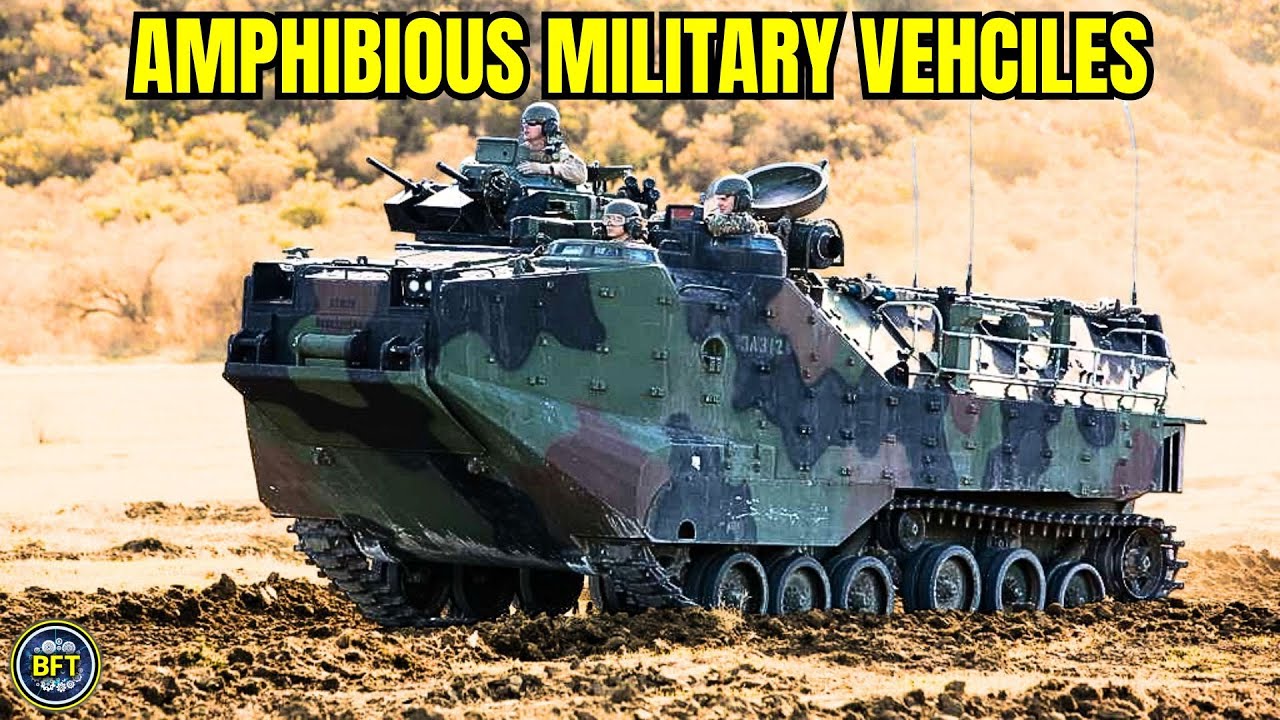 Top 10 Best Amphibious Military Vehicles in the World!