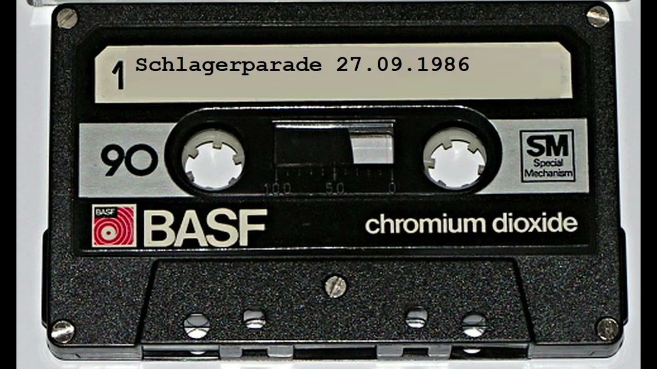 NDR 2 Schlagerparade mit Ilse Rehbein 27.09.1986 incl. anschl. Start der Fußball-Bundesliga Berichte