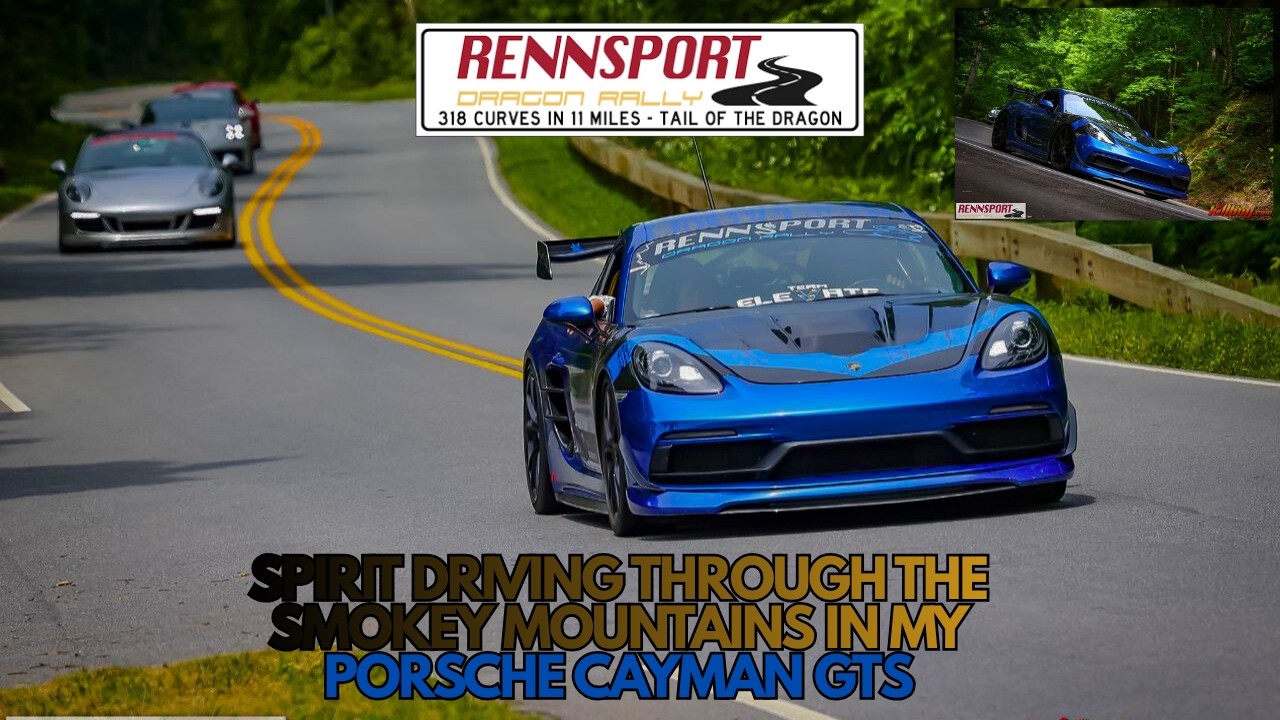 Spirit Driving through the twisty roads of the Smokey Mountains in my Porsche Cayman (RDR 2025)