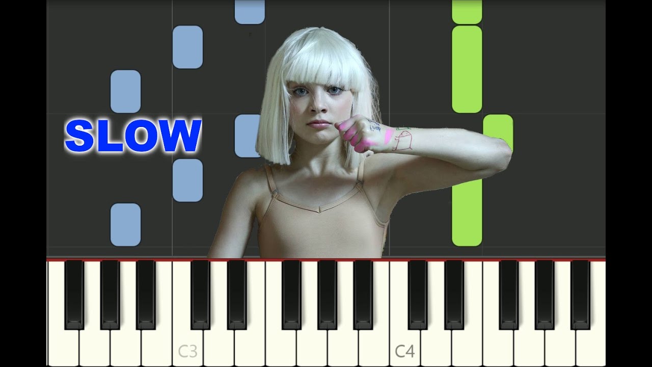 SLOW piano tutorial 