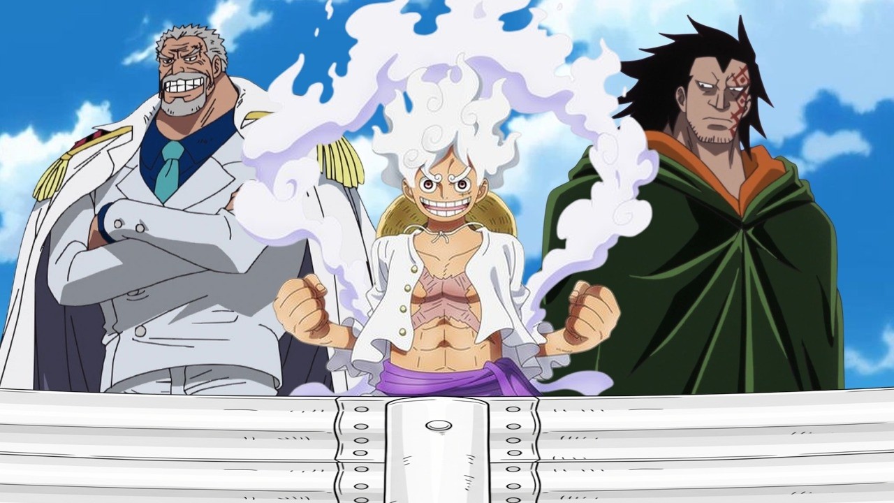 Dragon y Garp Revelan al Mundo que Luffy es el Dios del Sol en One Piece