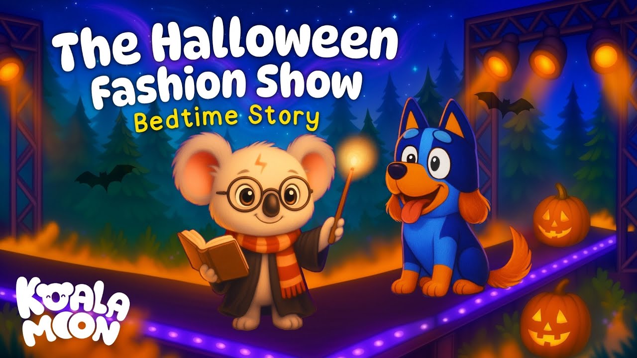 Halloween Fashion Show 🎃 Sleepytime Story with Bluey, Harry Potter & Friends | Non-Spooky Bedtime