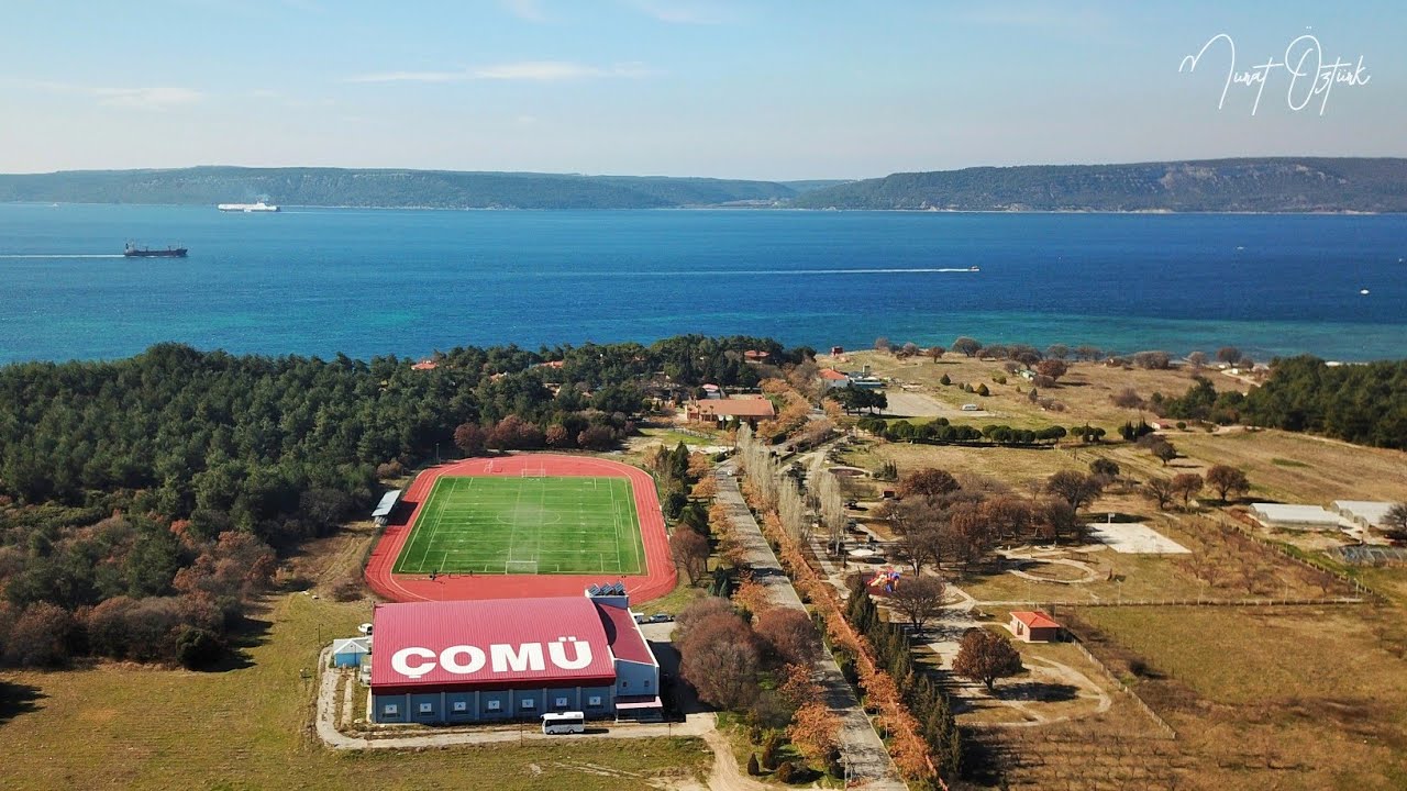 ÇANAKKALE ONSEKİZ MART ÜNİVERSİTESİ DARDANOS YERLEŞKESİ | ÇANAKKALE DRONE