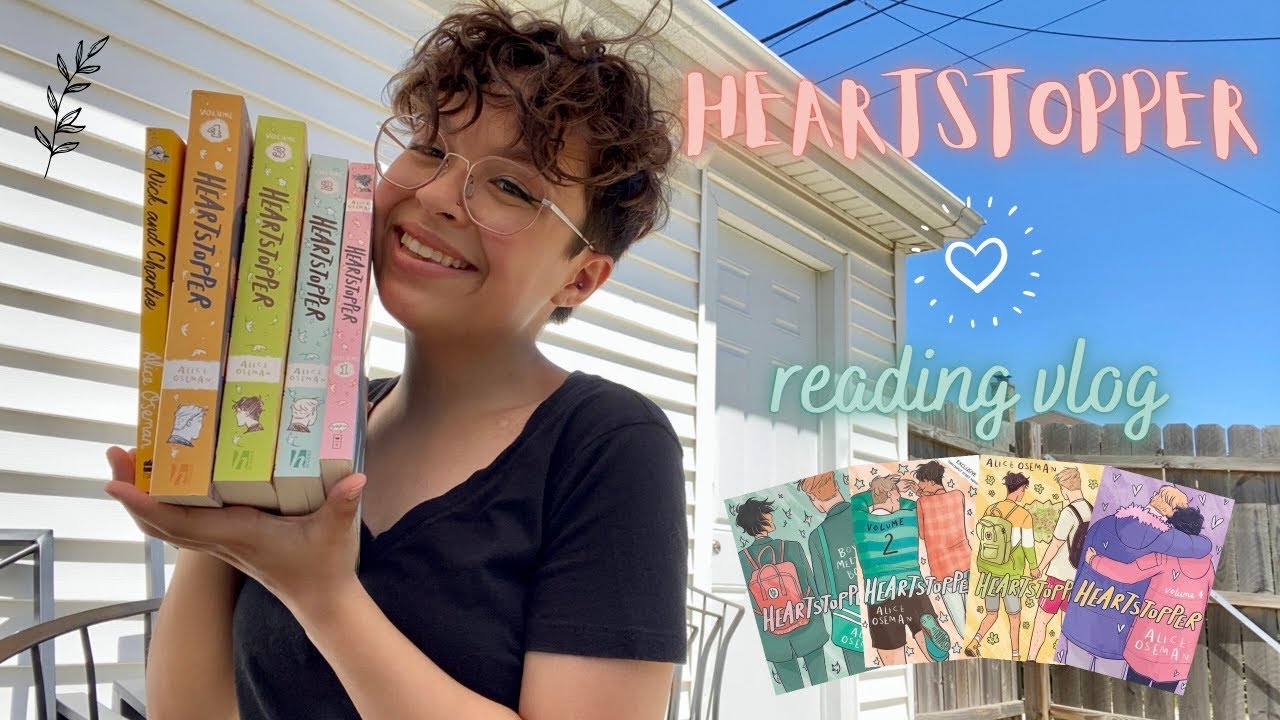 HEARTSTOPPER READING VLOG 💌 alice oseman readalong