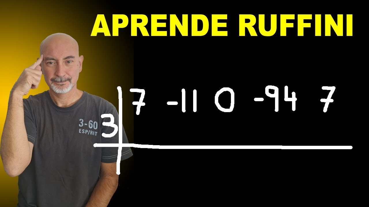 ✅ C&oacute;mo Hacer la Regla de Ruffini (bien explicado) // 3&ordm; ESO Matem&aacute;ticas