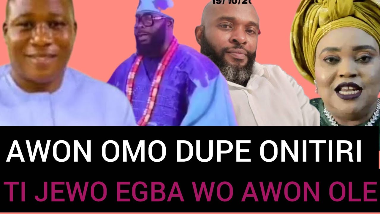 IYA AYOBROW TI JE WO ESE AYE WON BAJE OLORUN SUNDAY IGBOHO TI BEREE ISE