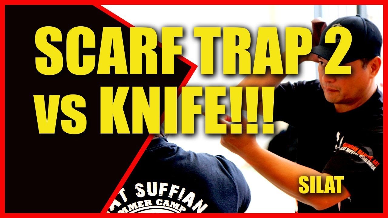 SILAT SCARF TRAP 2 & WHIP против KNIFE!!! Maul Mornie SSBD
