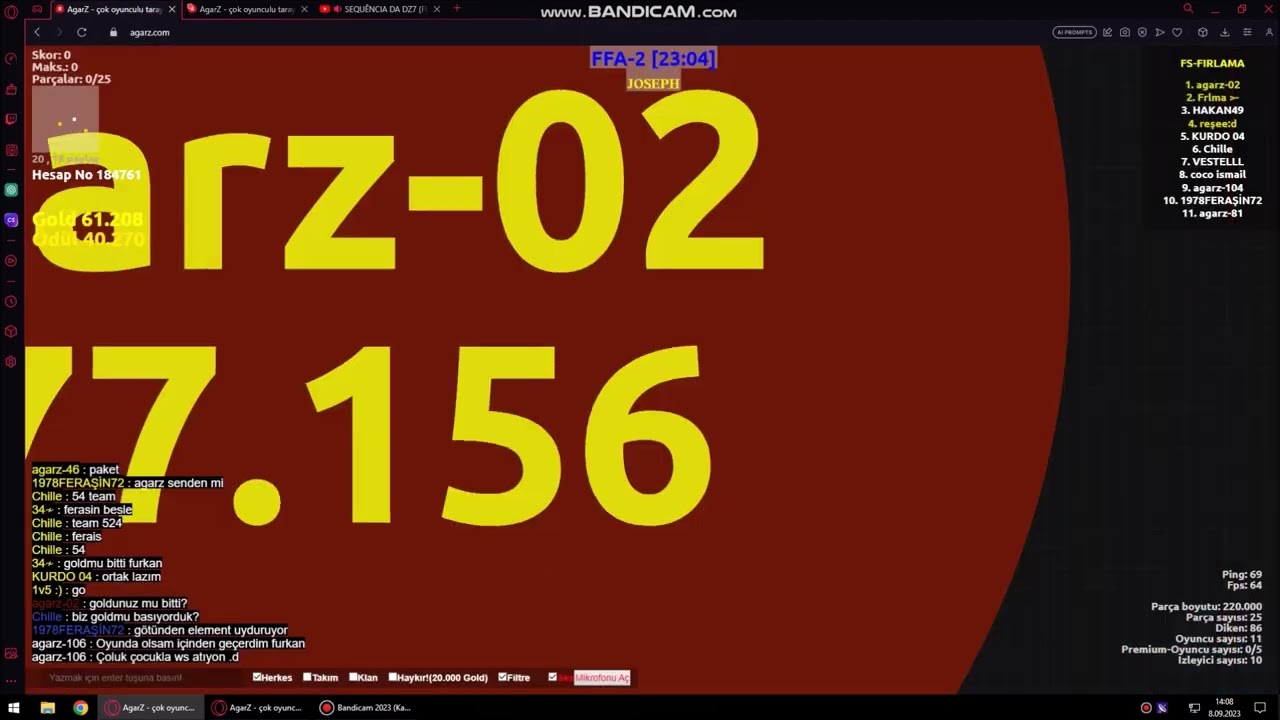 #agarz FurkanSahin Ffa-2'de Bir Saat Oynama (Abone Ol Devamı Gelsin)