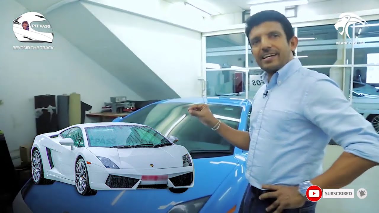 Wrapping my Lamborghini Gallardo..!! | Dilantha Malagamuwa | Dilango Racing * Detailed Vlog *