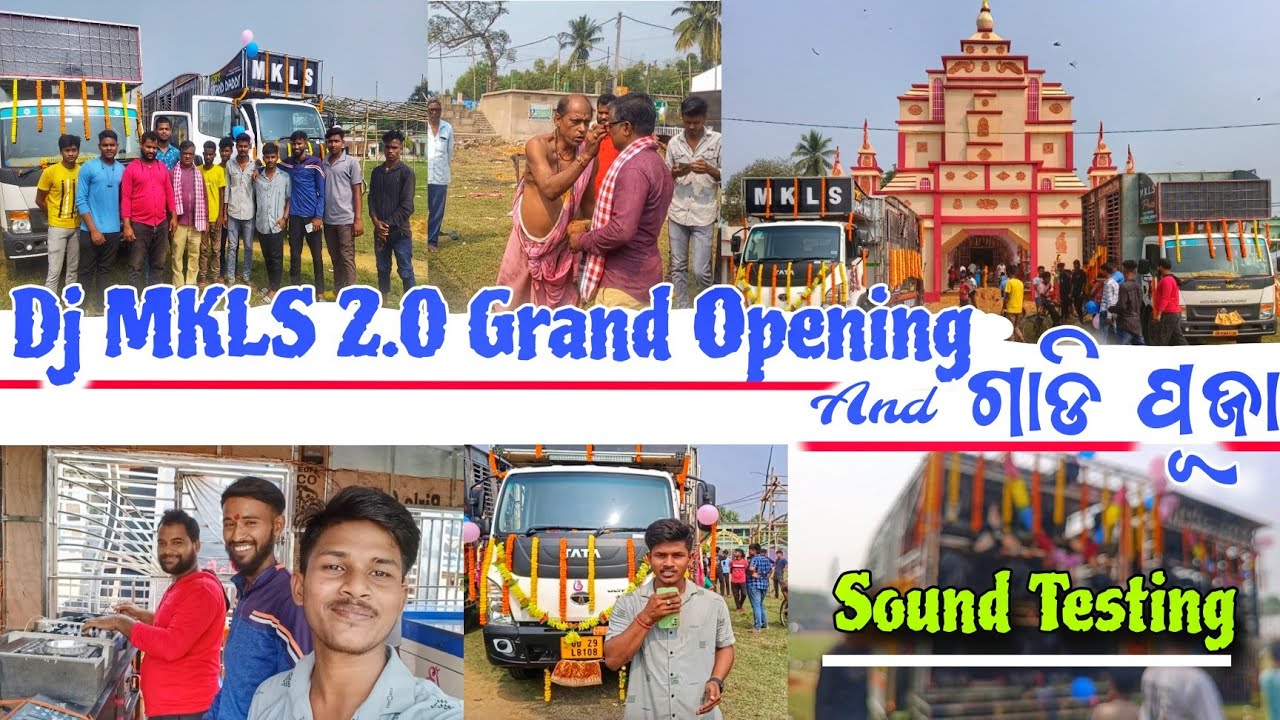 Dj Mkls Chapter 2.0 Grand opening Dj Vlogging In Olaver kali puja padia (Olaver Market)