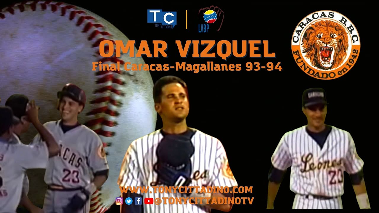 #LVBP: Jugadas de Omar Vizquel en la final Caracas Magallanes 93-94.