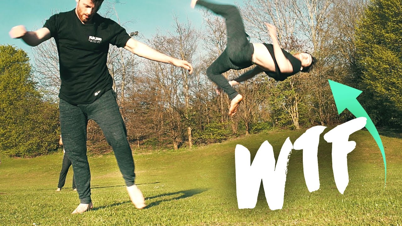 INSANE FLIPS ON GRASS!!